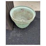 Outside Storage Bin, Planters & Basket Planter Outside Storage Bin, Planters & Basket Planter