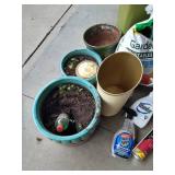 Large Gardening Lot- Soils, Hand Tools, Ceramic & Tera Cotta Pots, Etc Large Gardening Lot- Soils, Hand Tools, Ceramic & Tera Cotta Pots, Etc
