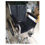 Wheel Chair w/ Foot Supports & Rolling Walker Wheel Chair w/ Foot Supports & Rolling Walker