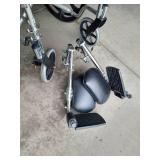 Wheel Chair w/ Foot Supports & Rolling Walker Wheel Chair w/ Foot Supports & Rolling Walker
