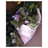 Large Floral Lot- Picks, Garland, Etc Large Floral Lot- Picks, Garland, Etc