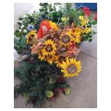 Large Floral Lot- Picks, Garland, Etc Large Floral Lot- Picks, Garland, Etc