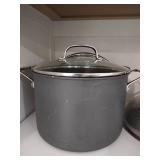 GE Frying Pan, Cullender & Stock Pot, All Like New GE Frying Pan, Cullender & Stock Pot, All Like New