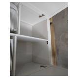 White Storage Cabinet (No Contents) White Storage Cabinet (No Contents)