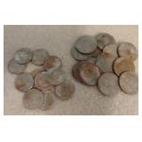 Lot of Eisenhower Dollars & Kennedy Half Dollars Lot of Eisenhower Dollars & Kennedy Half Dollars