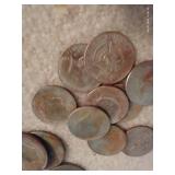 Lot of Eisenhower Dollars & Kennedy Half Dollars Lot of Eisenhower Dollars & Kennedy Half Dollars