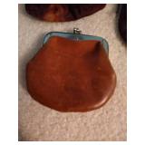 (5) Small Antique Coin Purses (5) Small Antique Coin Purses