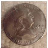 (3) Franklin Silver Half Dollars (3) Franklin Silver Half Dollars