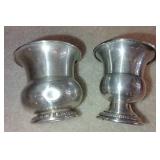 (2) Small Sterling Silver Cups (2) Small Sterling Silver Cups