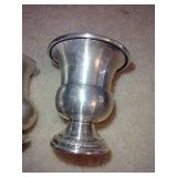 (2) Small Sterling Silver Cups (2) Small Sterling Silver Cups