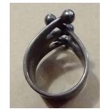 Cool Unique Norwegian Sterling Silver Ring Cool Unique Norwegian Sterling Silver Ring