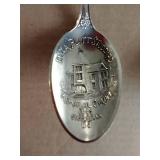 (2) Beautiful Antique Decorative Sterling Silver Spoons (2) Beautiful Antique Decorative Sterling Silver Spoons