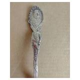 (2) Beautiful Antique Decorative Sterling Silver Spoons (2) Beautiful Antique Decorative Sterling Silver Spoons