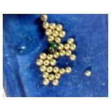 (2) Small Packets of Antique "Gold Beads" (2) Small Packets of Antique "Gold Beads"