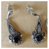 Vintage Sterling Silver Ring & Earrings Vintage Sterling Silver Ring & Earrings