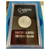 1882-CC Morgan Dollar GSA - With Original Receipt! 1882-CC Morgan Dollar GSA - With Original Receipt!