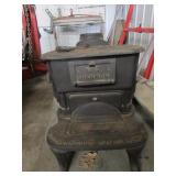 Antique Franklin No.8 Wood Stove