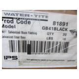 4N1 Galvanized Black Flashing