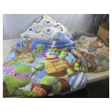 (A-2) 2 Throw Blankets and Ninja Tu... (A-2) 2 Throw Blankets and Ninja Tu...