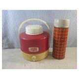 (A-4T) Vintage Thermos Bottle and P... (A-4T) Vintage Thermos Bottle and P...