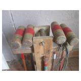 (BSB) Vintage Croquet Set... (BSB) Vintage Croquet Set...