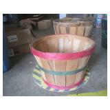 (CSB) 4 Vintage Wooden Bushel 1 Has... (CSB) 4 Vintage Wooden Bushel 1 Has...