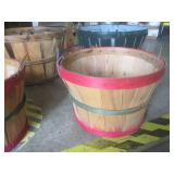 (CSB) 4 Vintage Wooden Bushel 1 Has... (CSB) 4 Vintage Wooden Bushel 1 Has...