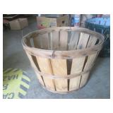 (CSB) 4 Vintage Wooden Bushel 1 Has... (CSB) 4 Vintage Wooden Bushel 1 Has...