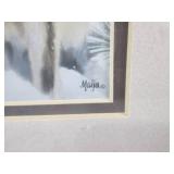 (BS) Framed Native American Lady / ... (BS) Framed Native American Lady / ...