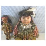 (EW5) Large Vintage Porcelain Nativ... (EW5) Large Vintage Porcelain Nativ...