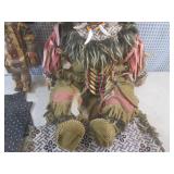 (EW5) Large Vintage Porcelain Nativ... (EW5) Large Vintage Porcelain Nativ...