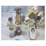 (CSB) 14-Pc Ceramic Native American... (CSB) 14-Pc Ceramic Native American...