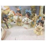 (CSB) 14-Pc Ceramic Native American... (CSB) 14-Pc Ceramic Native American...