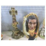 (CSB) 14-Pc Ceramic Native American... (CSB) 14-Pc Ceramic Native American...