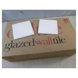 (CSB) Case of 100 White Wall Tile 4... (CSB) Case of 100 White Wall Tile 4...