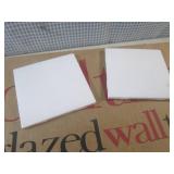 (CSB) Case of 100 White Wall Tile 4... (CSB) Case of 100 White Wall Tile 4...