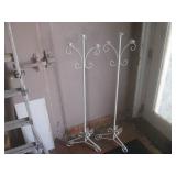 (EC1) 2 Metal Candle Holder Stands ... (EC1) 2 Metal Candle Holder Stands ...