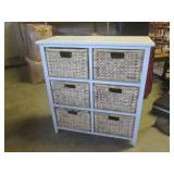 (EC1) Cube Organizer with 6 Woven B... (EC1) Cube Organizer with 6 Woven B...