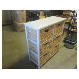 (EC1) Cube Organizer with 6 Woven B... (EC1) Cube Organizer with 6 Woven B...