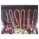 (CSB) Vintage Jewelry Box Full of A... (CSB) Vintage Jewelry Box Full of A...