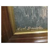 (CS) 2 Large Vintage Framed Prints ... (CS) 2 Large Vintage Framed Prints ...