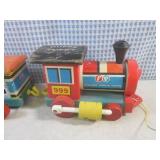 (BS) Vintage Fisher-Price Wood Huff... (BS) Vintage Fisher-Price Wood Huff...