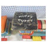 (BS) Vintage Fisher-Price Wood Huff... (BS) Vintage Fisher-Price Wood Huff...