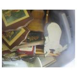 (BR1) Tote Full of Unsorted Misc Kn... (BR1) Tote Full of Unsorted Misc Kn...