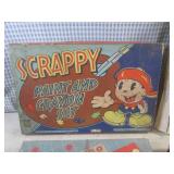 (EW6) Vintage Srappy Paint and Cray... (EW6) Vintage Srappy Paint and Cray...