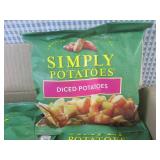 (FRZ) 6 Frozen Bags of Diced Potato... (FRZ) 6 Frozen Bags of Diced Potato...