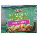 (FRZ) 6 Frozen Bags of Diced Potato... (FRZ) 6 Frozen Bags of Diced Potato...