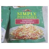 (FRZ) 6 Frozen Bags of Shredded Has... (FRZ) 6 Frozen Bags of Shredded Has...