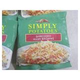 (FRZ) 6 Frozen Bags of Shredded Has... (FRZ) 6 Frozen Bags of Shredded Has...