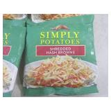 (FRZ) 6 Frozen Bags of Shredded Has... (FRZ) 6 Frozen Bags of Shredded Has...